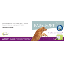 Canosan hund rabatkort