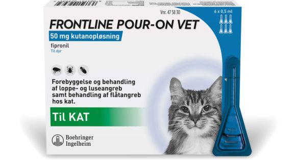 Frontline vet spot on / pour on