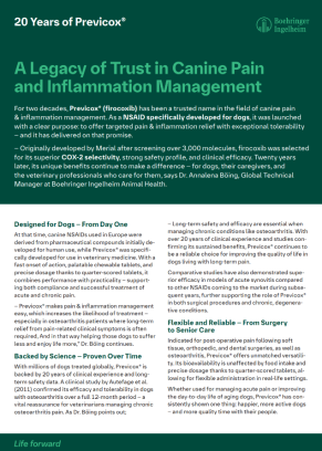 20 Years of Previcox®