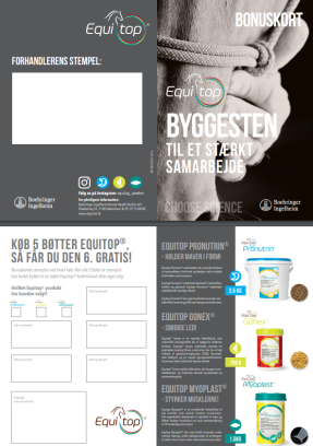Equitop Rabattkort DK